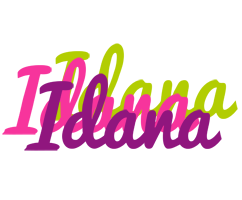 Idana flowers logo