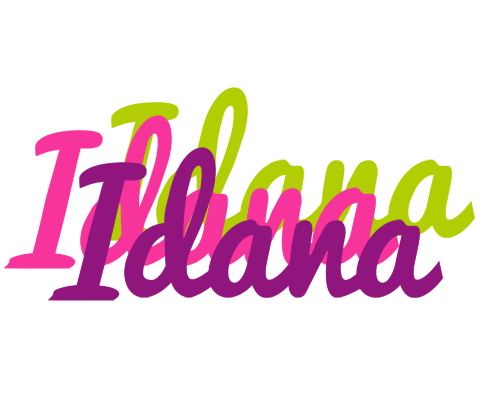 Idana flowers logo
