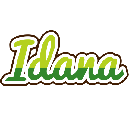 Idana golfing logo