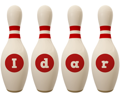 Idar bowling-pin logo