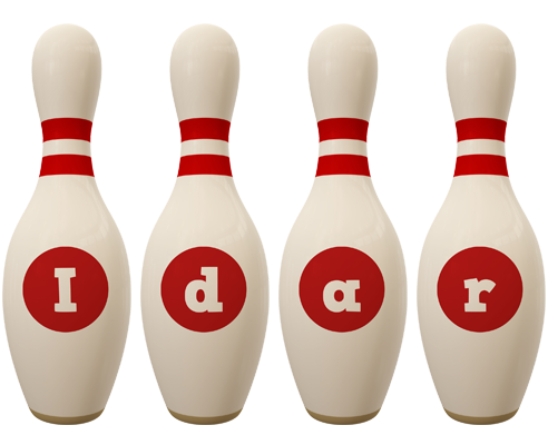Idar bowling-pin logo