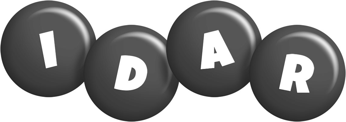 Idar candy-black logo