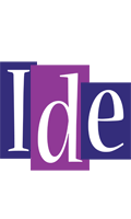 Ide autumn logo