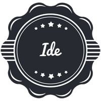 Ide badge logo