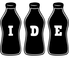 Ide bottle logo