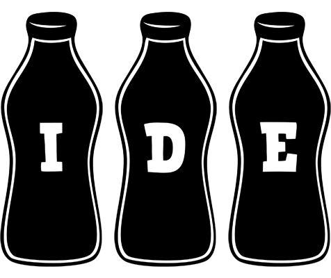 Ide bottle logo