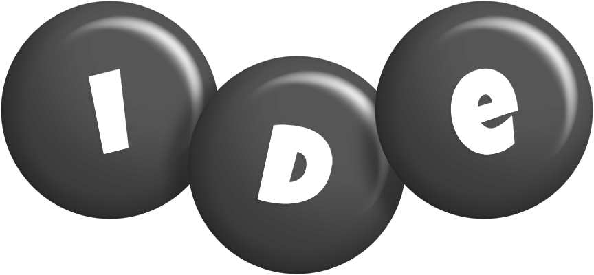 Ide candy-black logo