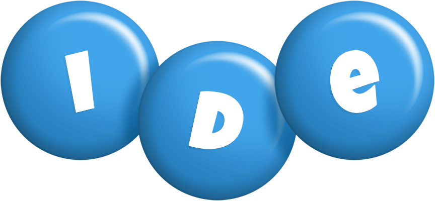 Ide candy-blue logo