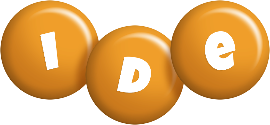 Ide candy-orange logo