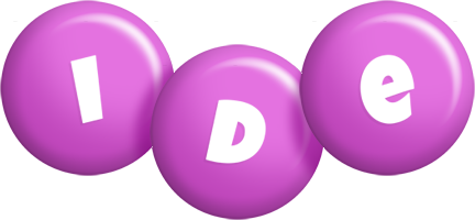 Ide candy-purple logo