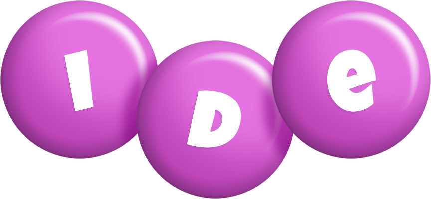 Ide candy-purple logo