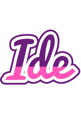 Ide cheerful logo