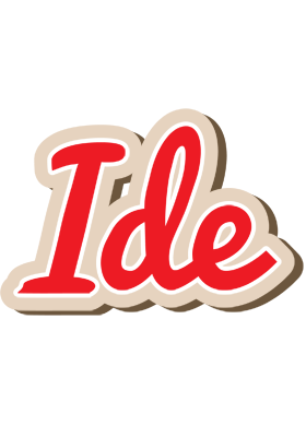 Ide chocolate logo