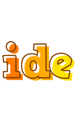 Ide desert logo