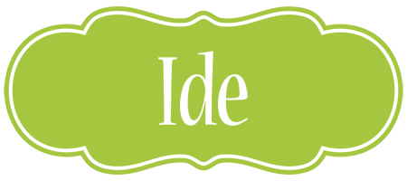 Ide family logo