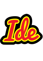 Ide fireman logo