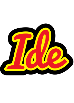 Ide fireman logo