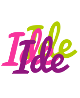 Ide flowers logo