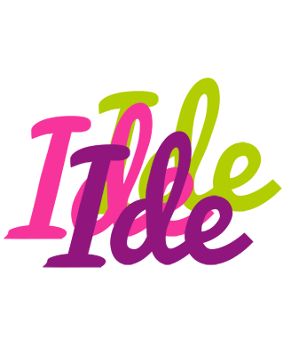 Ide flowers logo