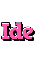 Ide girlish logo