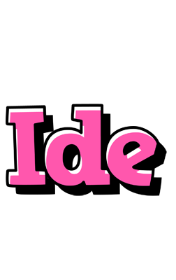 Ide girlish logo