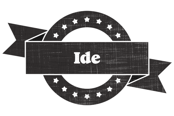 Ide grunge logo