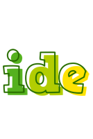 Ide juice logo