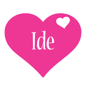 Ide love-heart logo