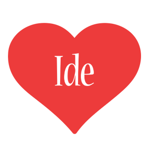 Ide love logo