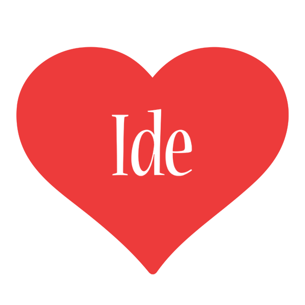 Ide love logo