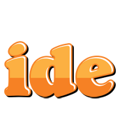 Ide orange logo