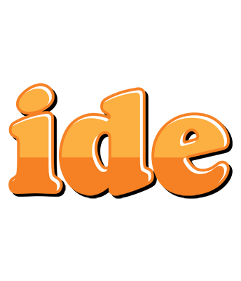 Ide orange logo
