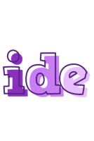 Ide sensual logo