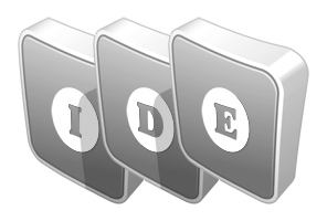 Ide silver logo