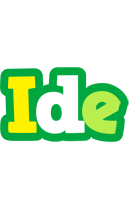 Ide soccer logo