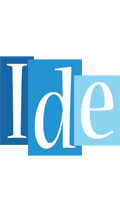 Ide winter logo