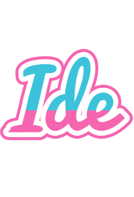 Ide woman logo