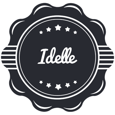 Idelle badge logo