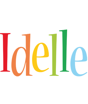 Idelle birthday logo