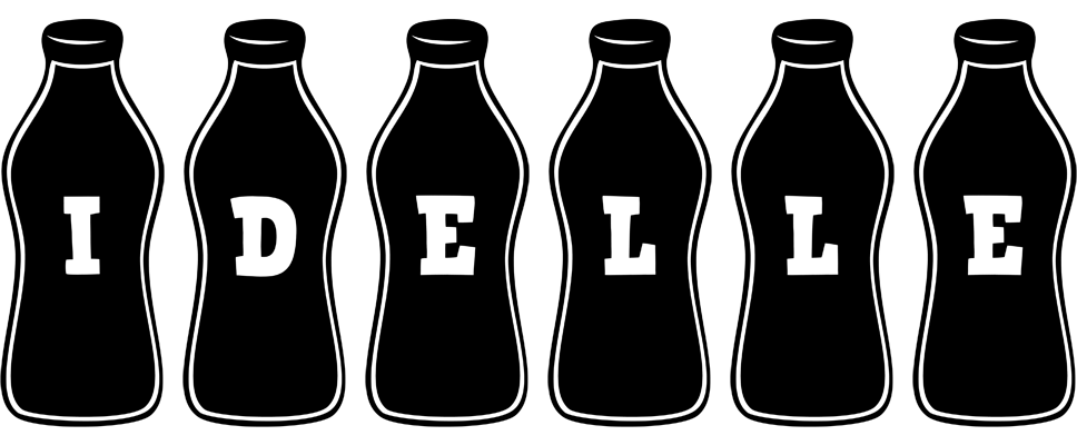 Idelle bottle logo