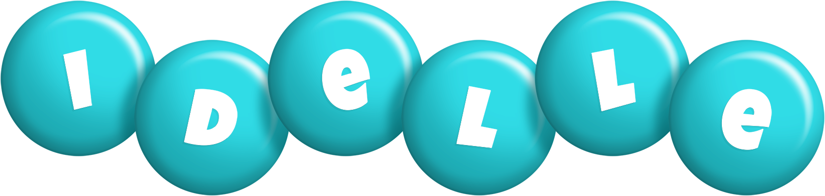 Idelle candy-azur logo