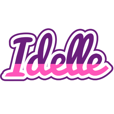 Idelle cheerful logo