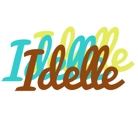 Idelle cupcake logo