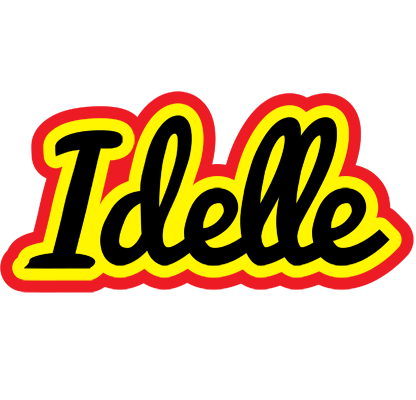 Idelle flaming logo