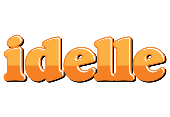 Idelle orange logo
