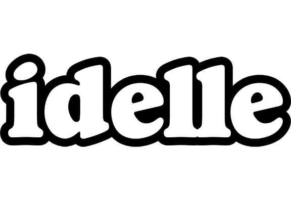 Idelle panda logo
