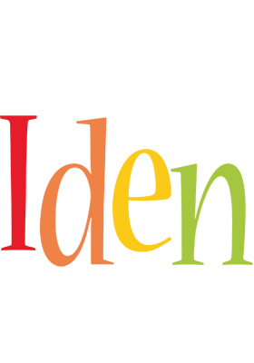 Iden birthday logo