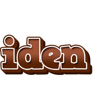 Iden brownie logo