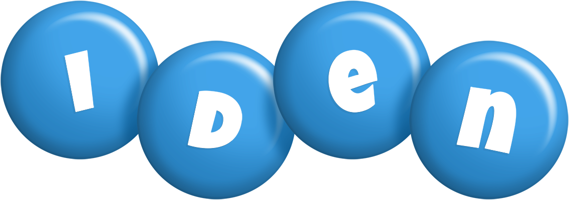 Iden candy-blue logo