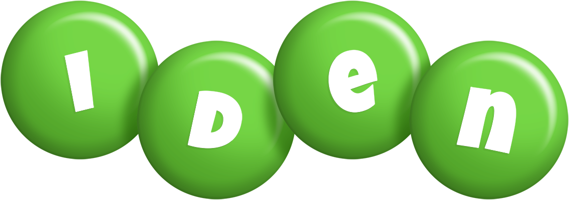 Iden candy-green logo